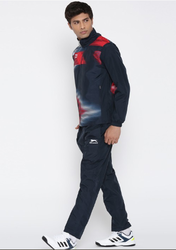 Track Suit With Detachable Hood